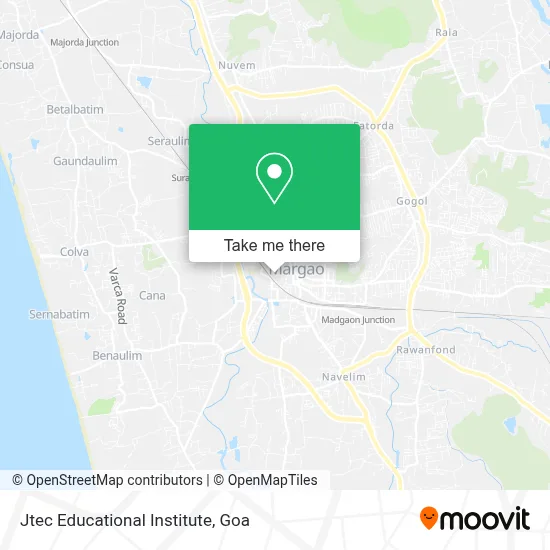 Jtec Educational Institute map