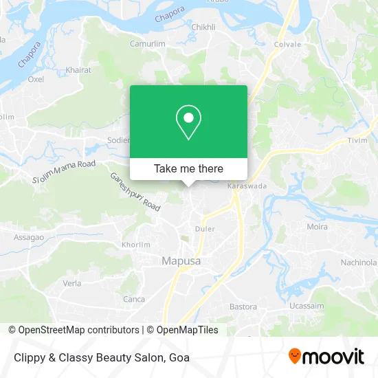 Clippy & Classy Beauty Salon map