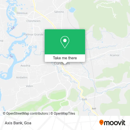 Axis Bank map