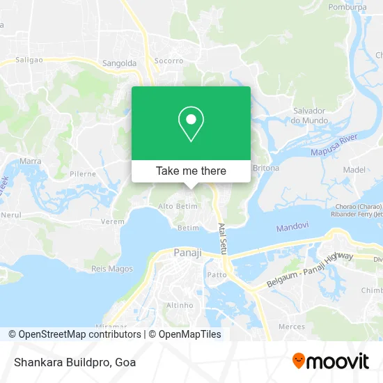 Shankara Buildpro map