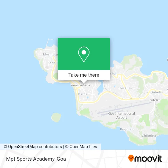 Mpt Sports Academy map