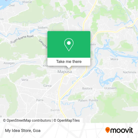 My Idea Store map