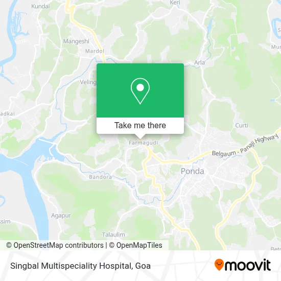 Singbal Multispeciality Hospital map