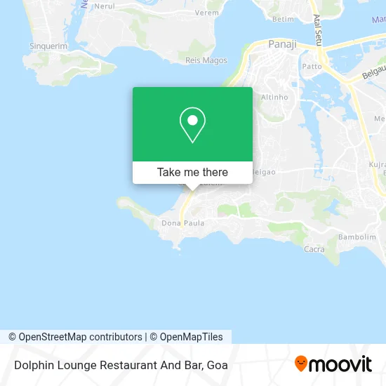 Dolphin Lounge Restaurant And Bar map