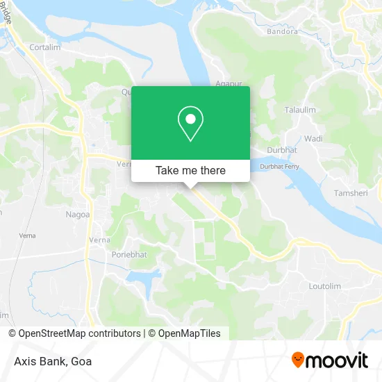 Axis Bank map