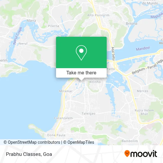 Prabhu Classes map
