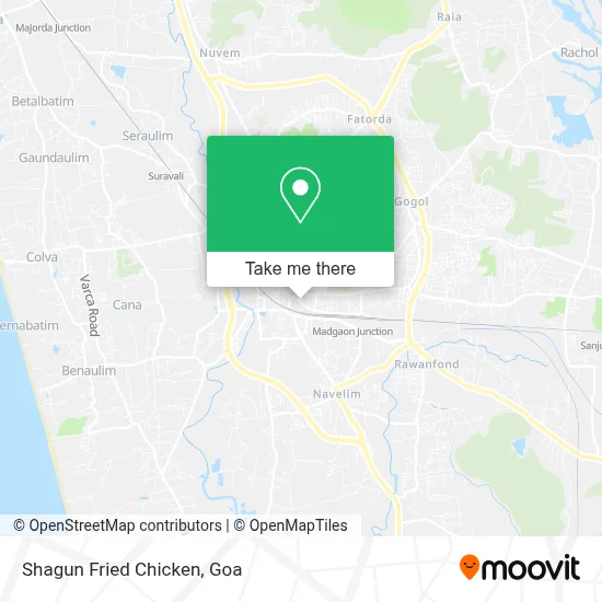 Shagun Fried Chicken map