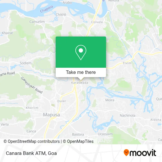 Canara Bank Atm map