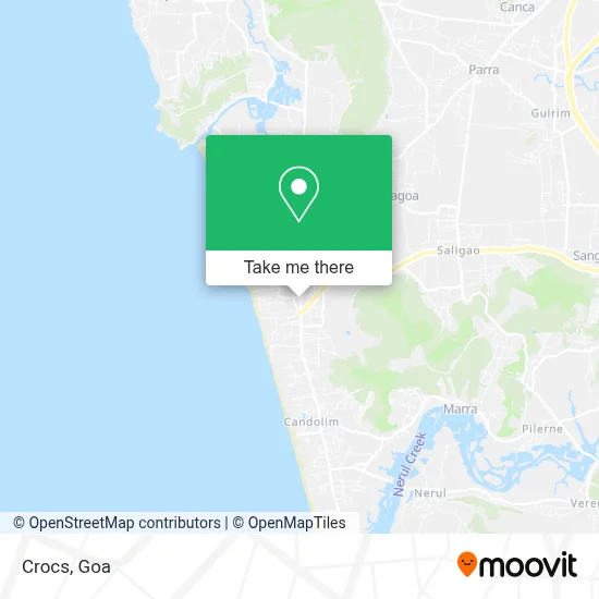 Crocs map