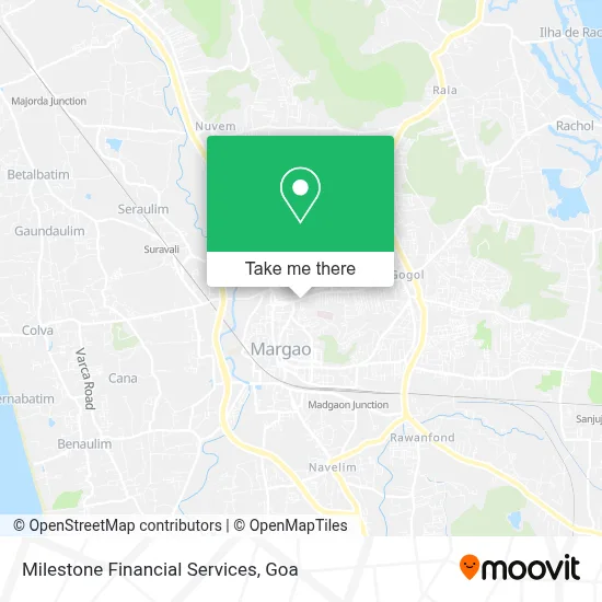Milestone Financial Services map