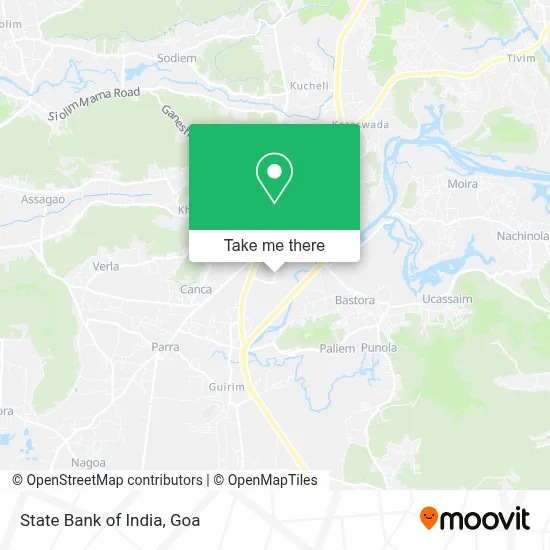 State Bank Of India map