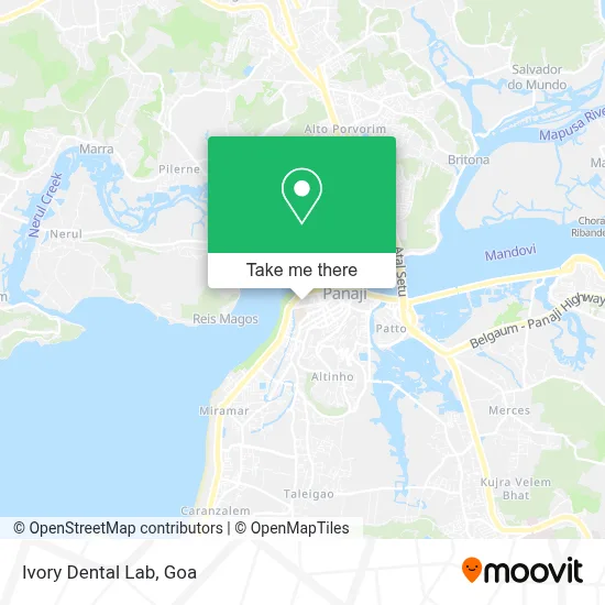 Ivory Dental Lab map