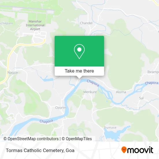 Tormas Catholic Cemetery map