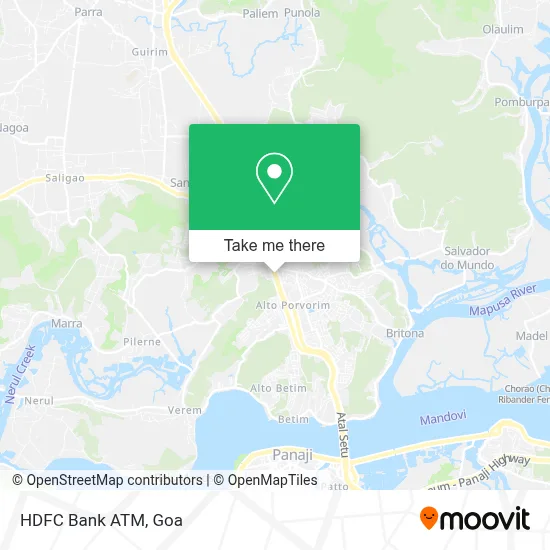 Hdfc Bank Atm map