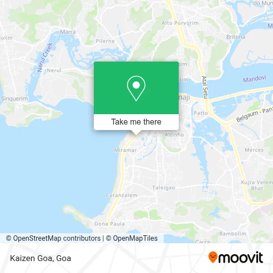 Kaizen Goa map