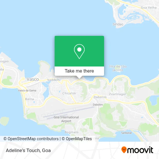 Adeline's Touch map