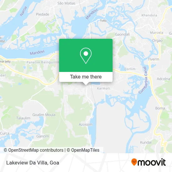 Lakeview Da Villa map