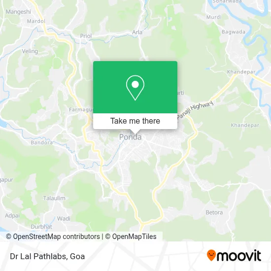 Dr Lal Pathlabs map