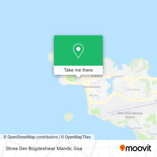Shree Dev Bogdeshwar Mandir map