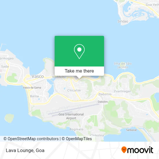 Lava Lounge map