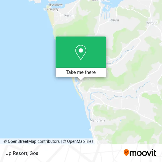 Jp Resort map