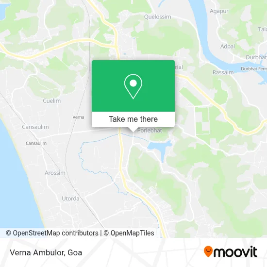Verna Ambulor map