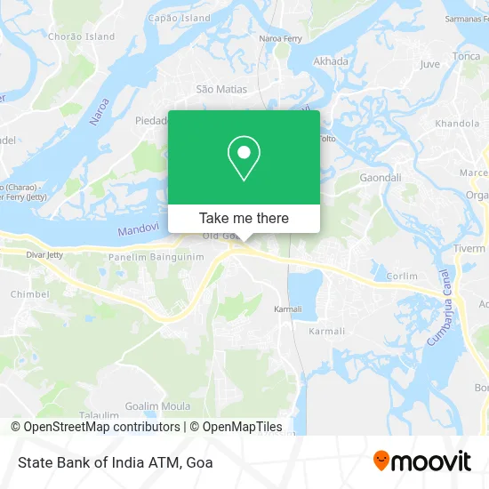 State Bank Of India Atm map