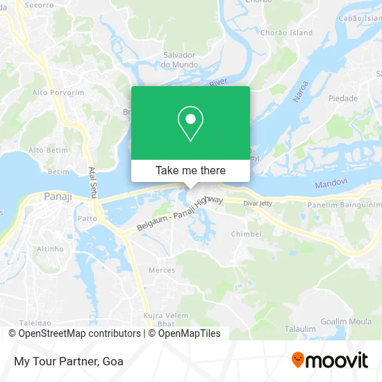 My Tour Partner map