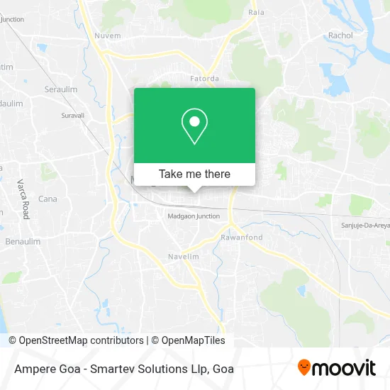 Ampere Goa - Smartev Solutions Llp map