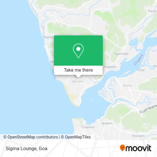 Sigma Lounge map
