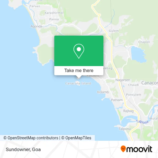 Sundowner map