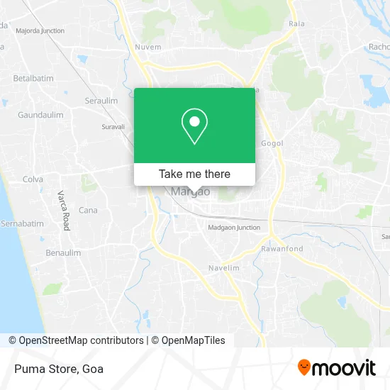Puma Store map