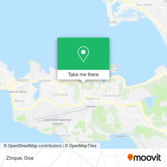 Zinque map