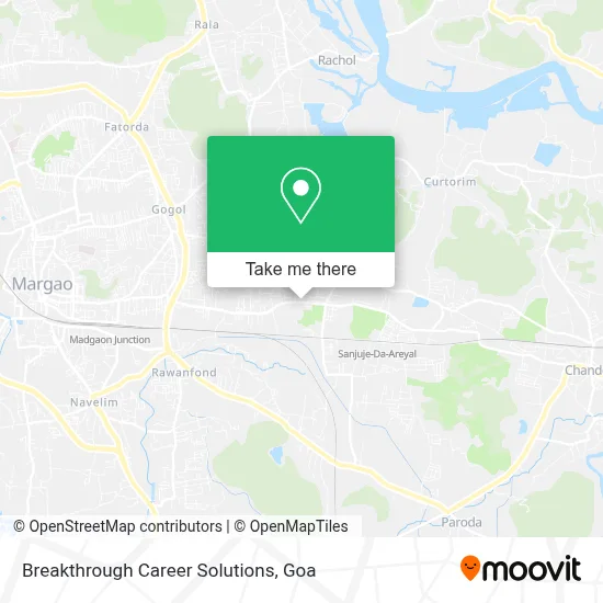 Breakthrough Career Solutions map