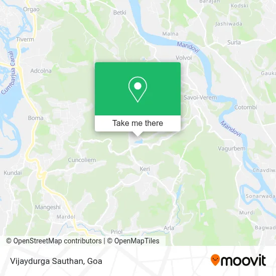 Vijaydurga Sauthan map