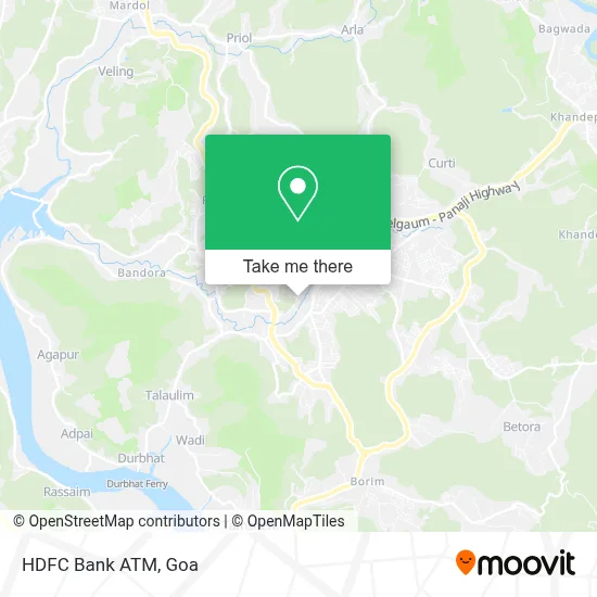 Hdfc Bank Atm map