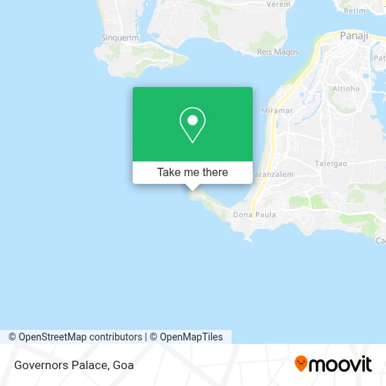 Governors Palace map