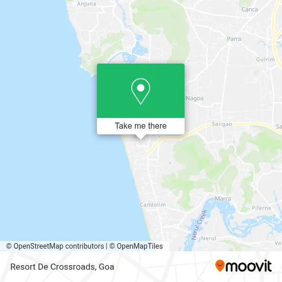 Resort De Crossroads map
