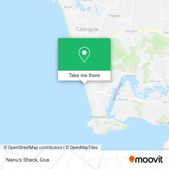 Nanu's Shack map