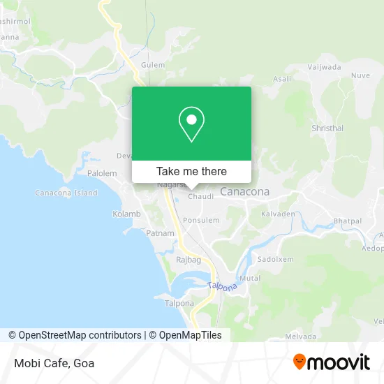 Mobi Cafe map