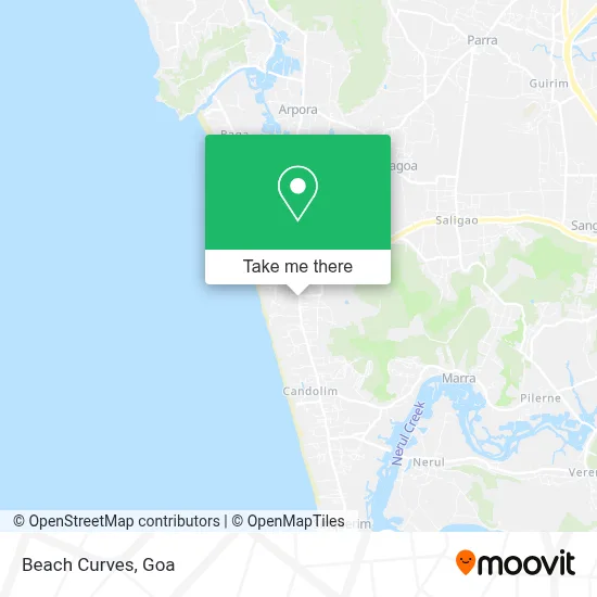 Beach Curves map