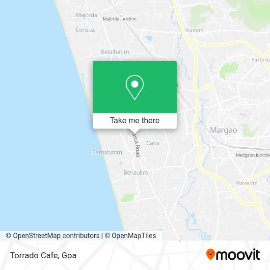 Torrado Cafe map
