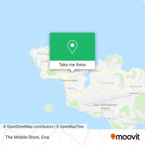 The Mobile Store map