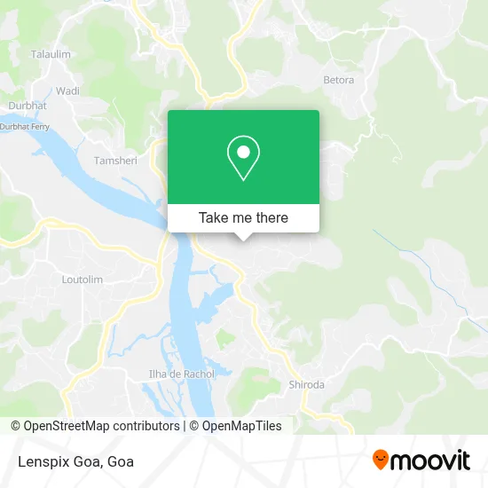 Lenspix Goa map