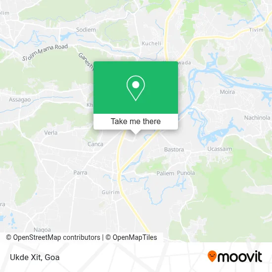Ukde Xit map