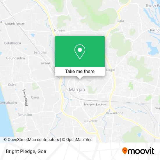 Bright Pledge map