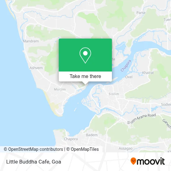Little Buddha Cafe map