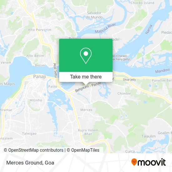 Merces Ground map