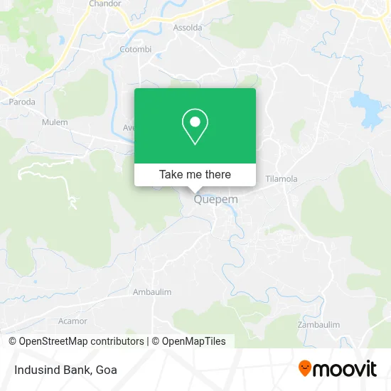 Indusind Bank map