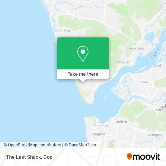 The Last Shack map